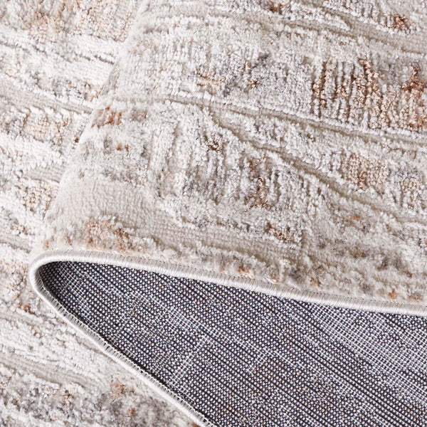 Safavieh Mila Power Loomed Area Rug - Modern Abstract Design In Neutral Hues For Elegant Home Décor Beige ,Grey Polyester Mil232b-4