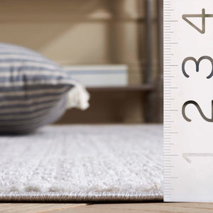 Safavieh Mila Modern Area Rug – Luxurious Turkish Textile, Elegant Ivory & Beige Design For Chic Spaces Beige ,Blue Polyester Mil234b-7r