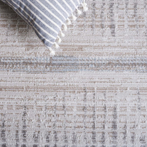 Safavieh Mila Modern Area Rug – Luxurious Turkish Textile, Elegant Ivory & Beige Design For Chic Spaces Beige ,Blue Polyester Mil234b-7r