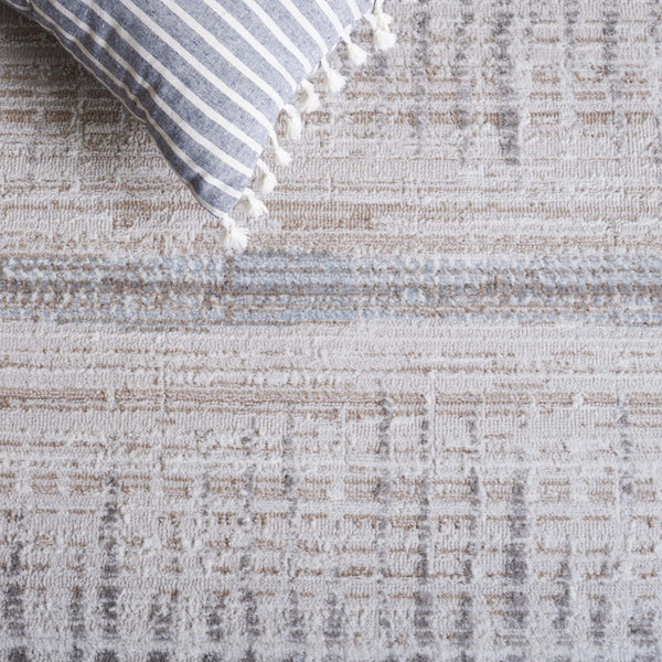 Safavieh Mila Modern Area Rug – Luxurious Turkish Textile, Elegant Ivory & Beige Design For Chic Spaces Beige ,Blue Polyester Mil234b-7r