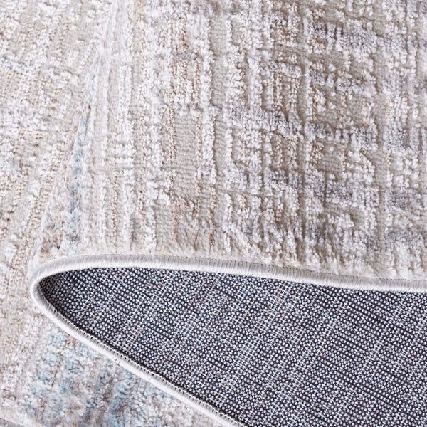 Safavieh Mila Modern Area Rug – Luxurious Turkish Textile, Elegant Ivory & Beige Design For Chic Spaces Beige ,Blue Polyester Mil234b-7r