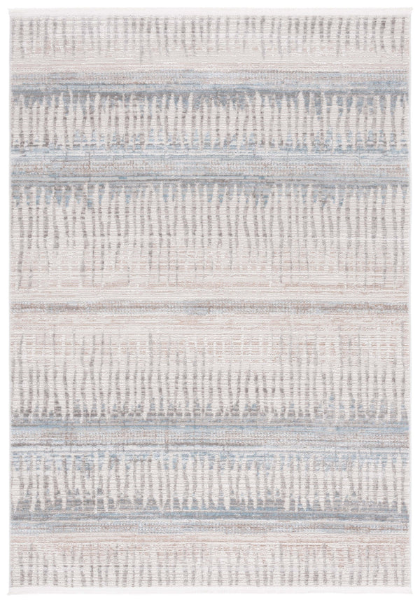 Safavieh Mila Modern Area Rug – Luxurious Turkish Textile, Elegant Ivory & Beige Design For Chic Spaces Beige ,Blue Polyester Mil234b-7r