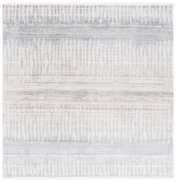 Safavieh Mila Modern Area Rug – Luxurious Turkish Textile, Elegant Ivory & Beige Design For Chic Spaces Beige ,Blue Polyester Mil234b-7r