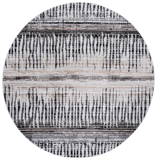 Safavieh Mila Bohemian Style Runner Rug – Artistic Turkish Design For Elegant Home Décor And Warmth Beige ,Ivory Black Polyester Mil234c-7r