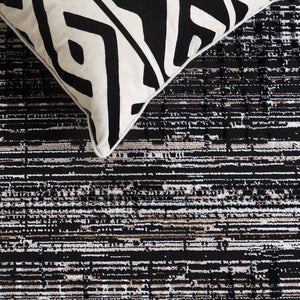 Safavieh Mila Bohemian Style Runner Rug – Artistic Turkish Design For Elegant Home Décor And Warmth Black ,Beige Ivory Polyester Mil234z-5