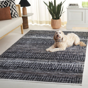 Safavieh Mila Bohemian Style Runner Rug – Artistic Turkish Design For Elegant Home Décor And Warmth Black ,Beige Ivory Polyester Mil234z-5