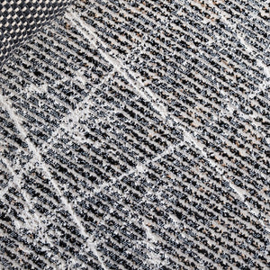 Safavieh Mila Elegant Area Rug In Ivory And Grey For Modern Spaces - Perfect For Hallways And Accent Decor Ivory ,Grey Black Polyester Mil236a-5