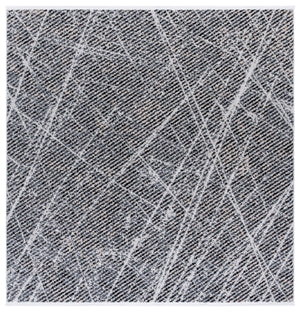 Safavieh Mila Elegant Area Rug In Ivory And Grey For Modern Spaces - Perfect For Hallways And Accent Decor Ivory ,Grey Black Polyester Mil236a-7sq