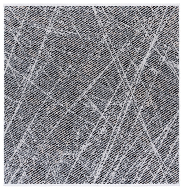 Safavieh Mila Small Rectangle Area Rug – Elegant Power Loomed Design In Chic Ivory And Grey For Any Space Ivory ,Grey Black Polyester Mil236a-8