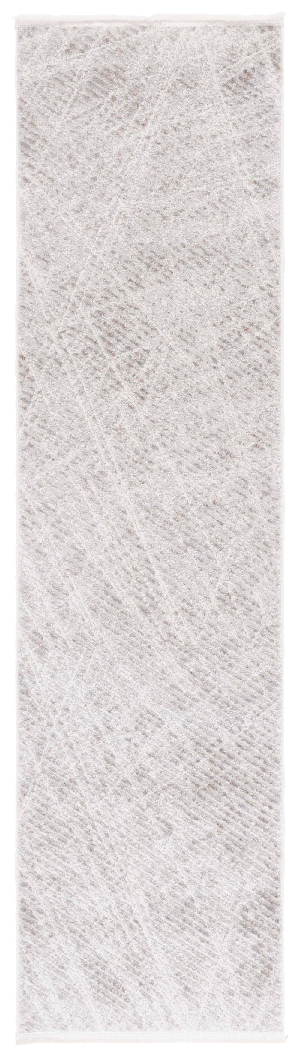 Safavieh Mila Modern Area Rug - Luxurious Abstract Design For Comfort And Style In Any Home Décor Space Grey ,Ivory Polyester Mil236f-9