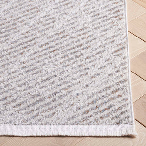 Safavieh Mila Modern Area Rug - Luxurious Abstract Design For Comfort And Style In Any Home Décor Space Grey ,Ivory Polyester Mil236f-9