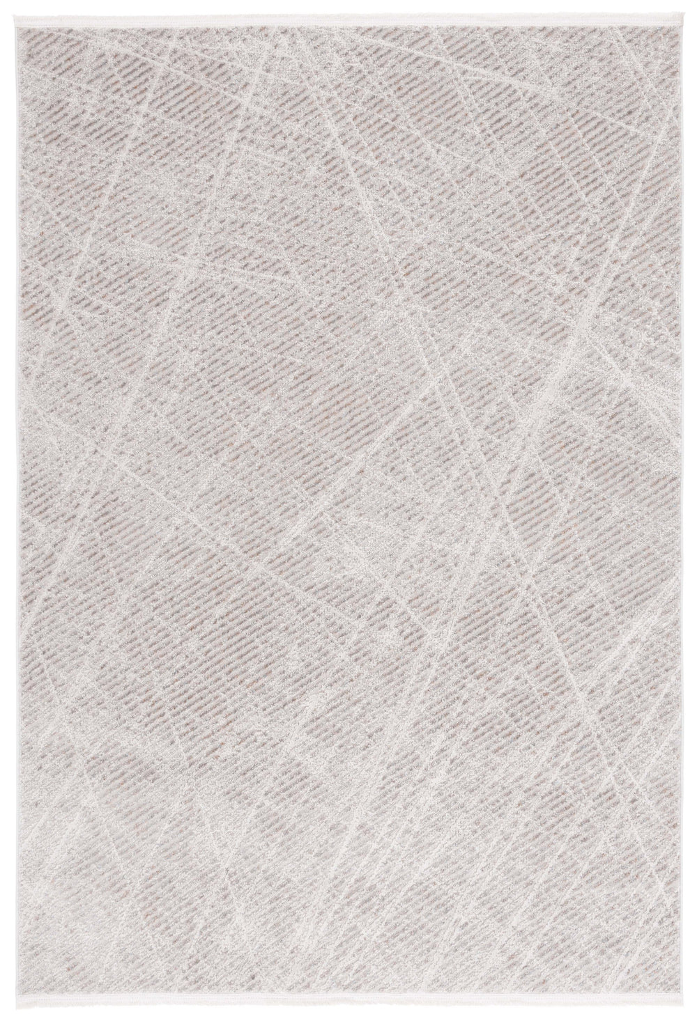 Safavieh Mila Modern Area Rug - Luxurious Abstract Design For Comfort And Style In Any Home Décor Space Grey ,Ivory Polyester Mil236f-9
