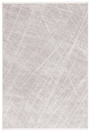 Safavieh Mila Modern Area Rug - Luxurious Abstract Design For Comfort And Style In Any Home Décor Space Grey ,Ivory Polyester Mil236f-9