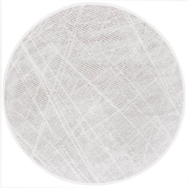 Safavieh Mila Modern Area Rug - Luxurious Abstract Design For Comfort And Style In Any Home Décor Space Grey ,Ivory Polyester Mil236f-9