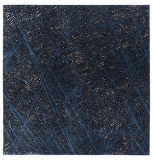 Safavieh Mila Elegant Area Rug In Ivory And Grey For Modern Spaces - Perfect For Hallways And Accent Decor Dark Blue ,Black Polyester Mil236l-7sq