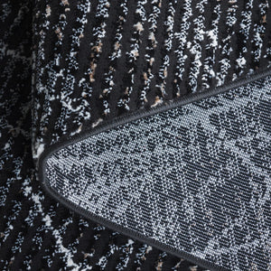 Safavieh Mila Small Rectangle Area Rug – Elegant Power Loomed Design In Chic Ivory And Grey For Any Space Black ,Beige Ivory Polyester Mil236z-8