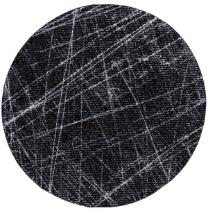 Safavieh Mila Elegant Area Rug In Ivory And Grey For Modern Spaces - Perfect For Hallways And Accent Decor Black ,Beige Ivory Polyester Mil236z-7r