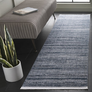 Safavieh Mila Modern Area Rug - Elegant Blue And Ivory Design For Sophisticated Living Spaces At Home Blue ,Ivory Polyester Mil238m-4