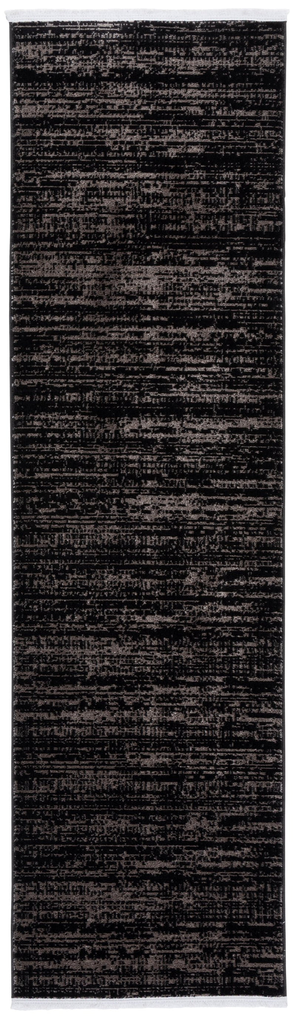 Safavieh Mila Elegant Runner Rug In Deep Blue And Modern Black - Sophisticated Accent For Any Hallway Brown ,Black Polyester Mil238s-28