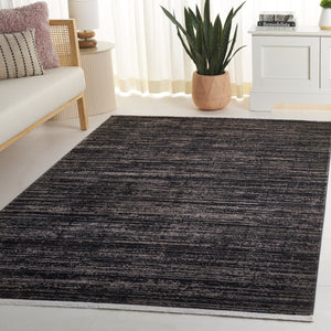 Safavieh Mila Elegant Runner Rug In Deep Blue And Modern Black - Sophisticated Accent For Any Hallway Brown ,Black Polyester Mil238s-5