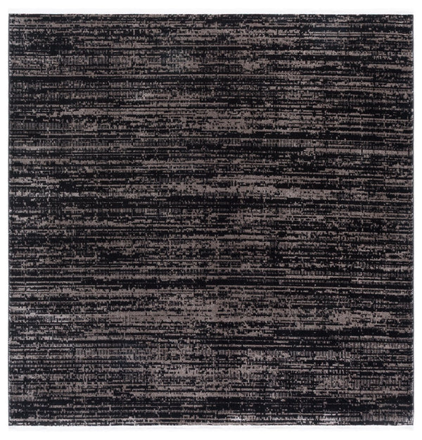Safavieh Mila Elegant Runner Rug In Deep Blue And Modern Black - Sophisticated Accent For Any Hallway Brown ,Black Polyester Mil238s-7sq