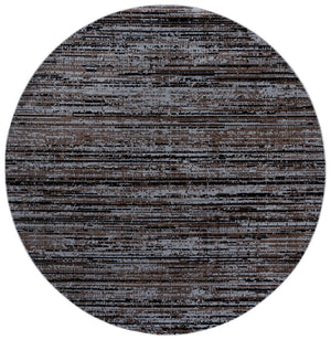 Safavieh Mila Elegant Area Rug In Rich Dark Blue And Black Tones, Perfect For Modern Decor Enhancement Brown ,Ivory Black Polyester Mil238t-4