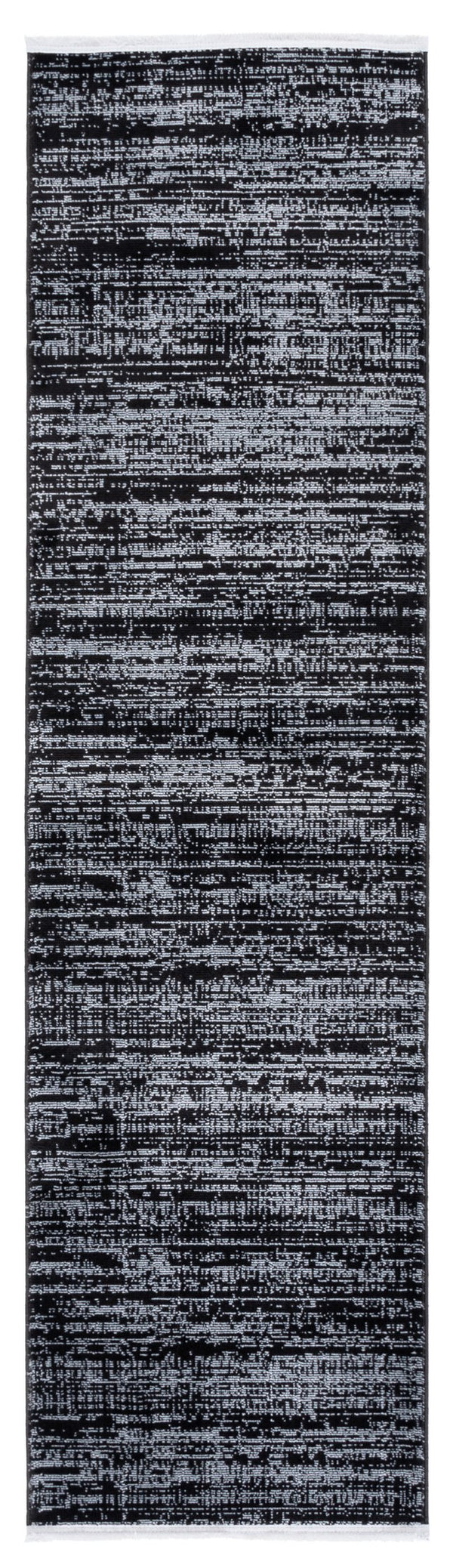 Safavieh Mila Elegant Runner Rug In Deep Blue And Modern Black - Sophisticated Accent For Any Hallway Black ,Ivory Polyester Mil238z-28