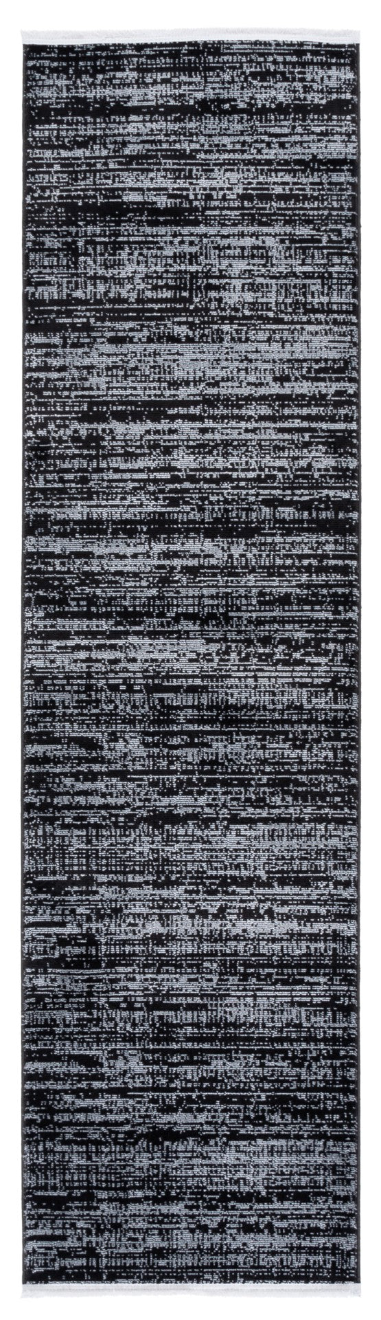 Safavieh Mila Elegant Area Rug In Rich Dark Blue And Black Tones, Perfect For Modern Decor Enhancement Black ,Ivory Polyester Mil238z-4