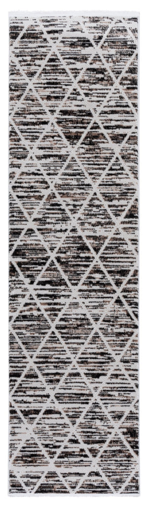 Safavieh Mila Scandinavian Style Runner Rug - Minimalist Elegance In Ivory And Black For Modern Spaces Ivory ,Black Polyester Mil240a-28