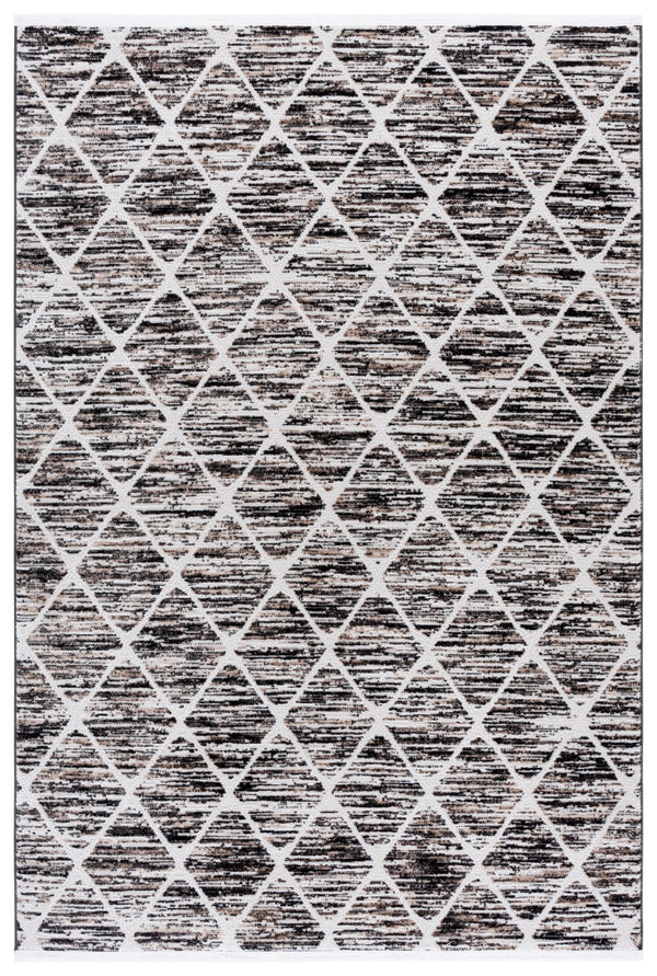 Safavieh Mila Scandinavian Style Runner Rug - Minimalist Elegance In Ivory And Black For Modern Spaces Ivory ,Black Polyester Mil240a-5