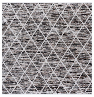 Safavieh Mila Scandinavian Style Runner Rug - Minimalist Elegance In Ivory And Black For Modern Spaces Ivory ,Black Polyester Mil240a-7sq