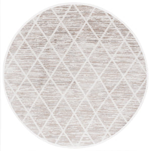 Safavieh Mila Modern Turkish Area Rug - Elegant Geometric Design, Plush Texture, Eco-friendly Luxury Decor Beige ,Ivory Polyester Mil240b-5