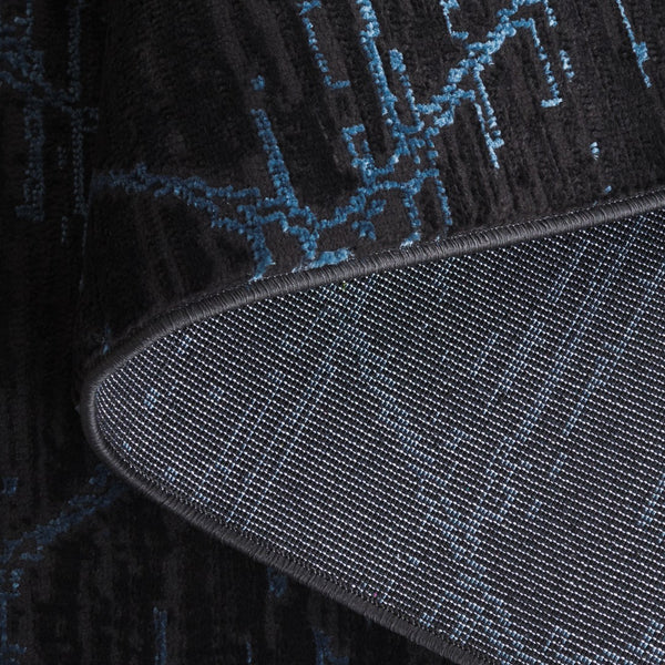 Safavieh Mila Scandinavian Area Rug - Elegant Ivory And Black Design For Cozy Living Spaces And Decor Brown ,Blue Black Polyester Mil240t-9