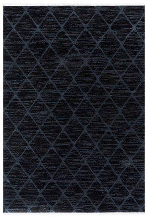 Safavieh Mila Scandinavian Style Runner Rug - Minimalist Elegance In Ivory And Black For Modern Spaces Brown ,Blue Black Polyester Mil240t-5