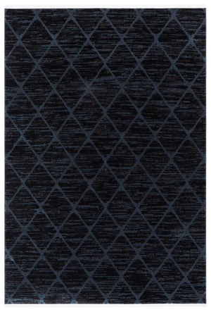 Safavieh Mila Scandinavian Area Rug - Elegant Ivory And Black Design For Cozy Living Spaces And Decor Brown ,Blue Black Polyester Mil240t-9