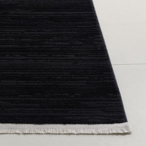 Safavieh Mila Modern Area Rug – Elegant Power Loomed Design For Minimalist Spaces, Luxurious Comfort & Style Beige ,Black Polyester Mil290b-9