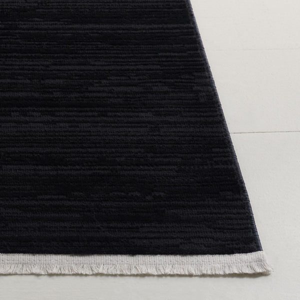 Safavieh Mila Modern Area Rug – Elegant Power Loomed Design For Minimalist Spaces, Luxurious Comfort & Style Beige ,Black Polyester Mil290b-9