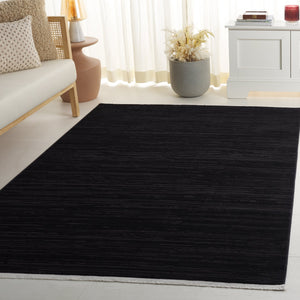 Safavieh Mila Modern Contemporary Area Rug - Elegant Runner For Hallways, Durable Polyester From Turkey Beige ,Black Polyester Mil290b-5