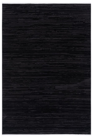 Safavieh Mila Modern Contemporary Area Rug - Elegant Runner For Hallways, Durable Polyester From Turkey Beige ,Black Polyester Mil290b-5