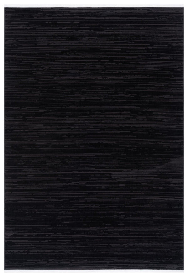 Safavieh Mila Modern Contemporary Area Rug - Elegant Runner For Hallways, Durable Polyester From Turkey Beige ,Black Polyester Mil290b-5