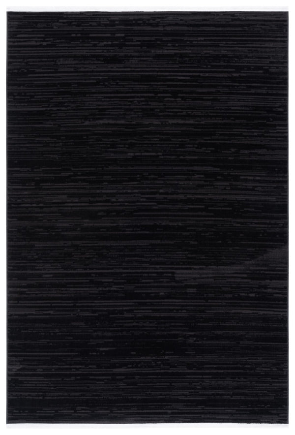 Safavieh Mila Modern Area Rug – Elegant Power Loomed Design For Minimalist Spaces, Luxurious Comfort & Style Beige ,Black Polyester Mil290b-9