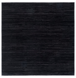 Safavieh Mila Modern Contemporary Area Rug - Elegant Runner For Hallways, Durable Polyester From Turkey Beige ,Black Polyester Mil290b-7sq