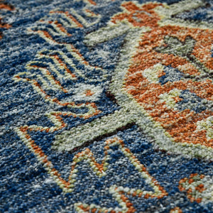 Milano Hand-knotted New Zealand Wool Medallion Rug for Living and Dining Rooms