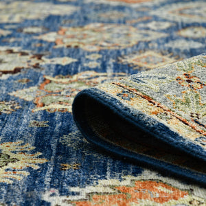 Milano Hand-knotted New Zealand Wool Medallion Rug for Living and Dining Rooms