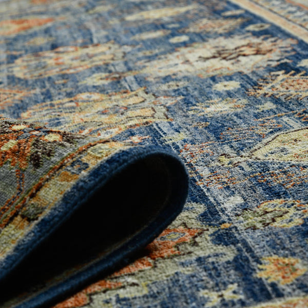 Milano Hand-knotted New Zealand Wool Medallion Rug for Living and Dining Rooms