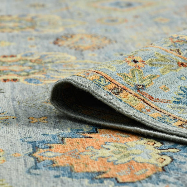 Amer Rugs Milano Classic Medallion Hand-knotted Area Rug – Luxurious Wool Craftsmanship For Timeless Style Gray Wool Mil390912