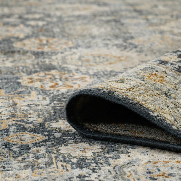 Amer Rugs Milano Classic Medallion Hand-knotted Area Rug – Luxurious Wool Craftsmanship For Timeless Style Sea Blue Wool Mil400203