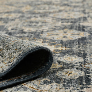 Amer Rugs Milano Classic Medallion Hand-knotted Area Rug – Luxurious Wool Craftsmanship For Timeless Style Sea Blue Wool Mil400203