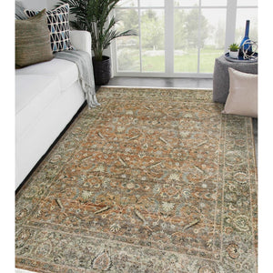 Amer Rugs Milano Classic Medallion Hand-knotted Area Rug – Luxurious Wool Craftsmanship For Timeless Style Amber,Sage Wool Mil60912