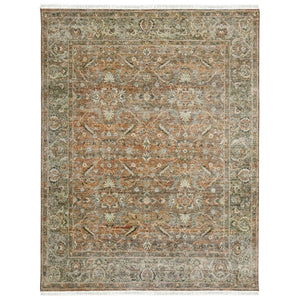 Amer Rugs Milano Classic Medallion Hand-knotted Area Rug – Luxurious Wool Craftsmanship For Timeless Style Amber,Sage Wool Mil60912